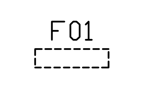 Prévia do símbolo Floating wall shelf, 1000, bloco ARCH_ITEM_WALL_SHELF