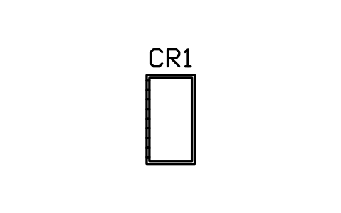 Cot / crib sembolünün önizlemesi, blok ARCH_CRIB