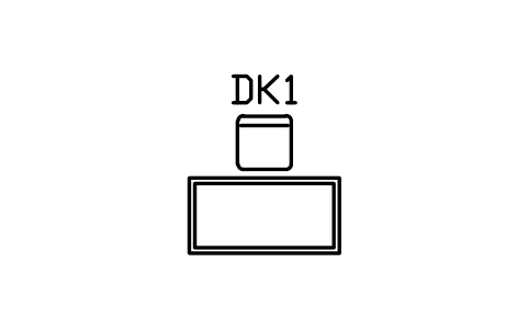 Desk with chair sembolünün önizlemesi, blok ARCH_DESK