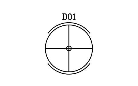 Door, revolving sembolünün önizlemesi, blok ARCH_DOOR_REVOLVING