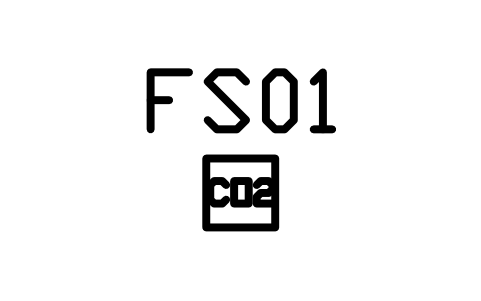 Fire extinguisher, CO2 sembolünün önizlemesi, blok ARCH_FIRE_EXTINGUISHER_CO2