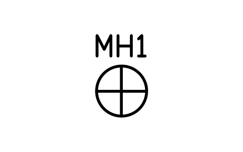 Manhole / inspection chamber sembolünün önizlemesi, blok ARCH_MANHOLE