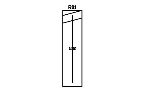 Ramp sembolünün önizlemesi, blok ARCH_RAMP