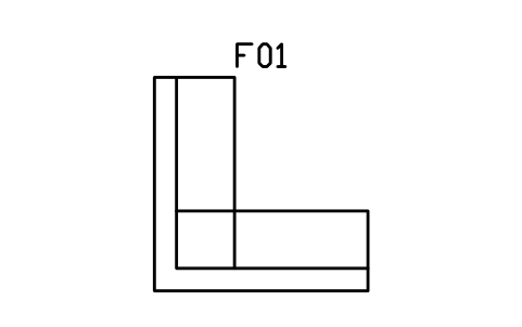 Sofa, corner sembolünün önizlemesi, blok ARCH_SOFA_CORNER