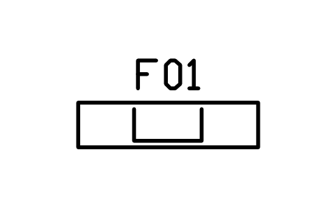 TV unit sembolünün önizlemesi, blok ARCH_TV_UNIT