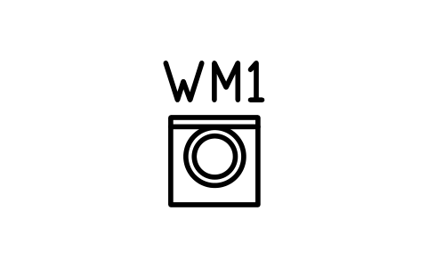 Washing machine sembolünün önizlemesi, blok ARCH_WASHER
