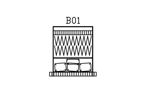 Preview of the Bed, channel head, queen, 1600 x 2000 symbol, block DEC_BED_WING_1600