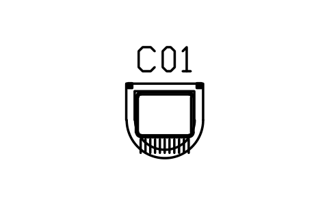 Preview of the Club chair, barrel, channel back symbol, block DEC_CLUB_800