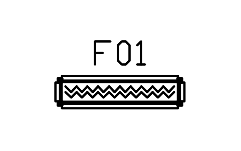 Konsolentisch, gestuft, 1400 x 350-Symbol, Block DEC_CONSOLE_1400