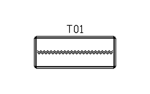 Esstisch, gestuft, 2800 x 1100-Symbol, Block DEC_DINING_2800