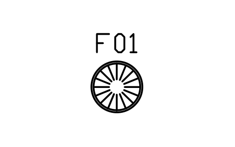 Preview of the Ottoman, round, fluted, 700 symbol, block DEC_OTTOMAN_RND_700
