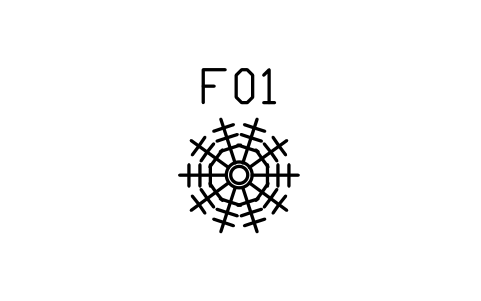 항아리 속 야자, 900 기호, 블록 DEC_PALM_URN_900