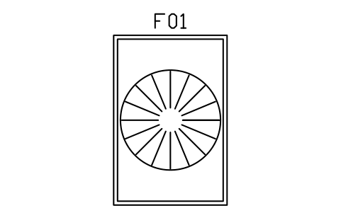 Preview of the Rug, sunburst, 2000 x 3000 symbol, block DEC_RUG_SUN_2000