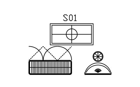 Preview of the Dressing room set, 3600 x 2600 symbol, block DEC_SET_DRESSING