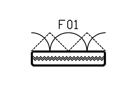 Preview of the Sideboard, chevron front, 2200 x 450 symbol, block DEC_SIDEBOARD_2200