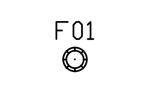 Preview of the Floor lamp, torchiere, 350 symbol, block DEC_TORCHIERE