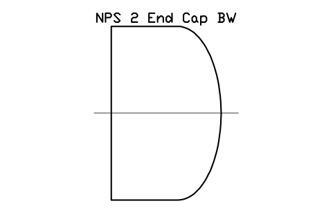 NPS 2 End Cap BW sembolünün önizlemesi, blok FIT_B169_CAP_2