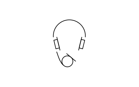 Aperçu du symbole Headset, bloc EGA_5079