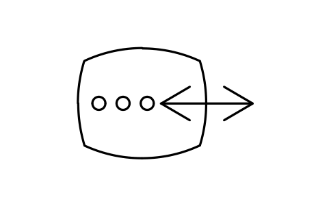 Aperçu du symbole 3-component video I/O, bloc EGA_5632