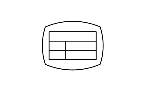 Aperçu du symbole Electronic programme guide, bloc EGA_6023