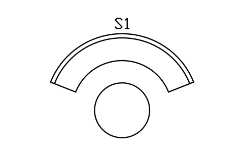 Vorschau des Symbols Runde Sitznische, Tisch 1200, Block BAR_BOOTH_ROUND_1200