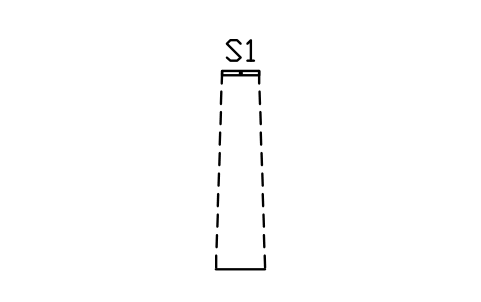 Vorschau des Symbols Dartscheibe mit Abwurflinie 2370, Block BAR_DARTS