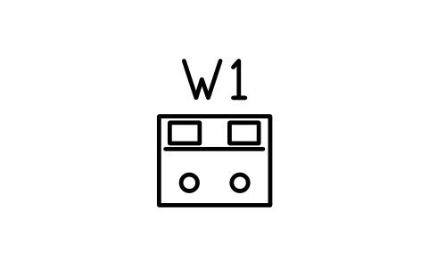 Vorschau des Symbols Espressomaschine, 2 Brühgruppen, 750 x 600, Block BAR_ESPRESSO_2