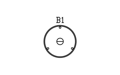 Vorschau des Symbols Gärtank Ø 1500, konisch, Block BAR_FERMENTER_1500