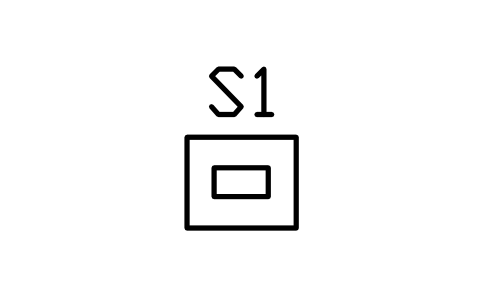 Vorschau des Symbols Ausweiskontroll-Pult 600 x 500, Block BAR_IDPODIUM