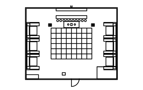Vorschau des Symbols Nachtclub-Grundriss 18000 x 14000, Block BAR_LAYOUT_CLUB_18X14
