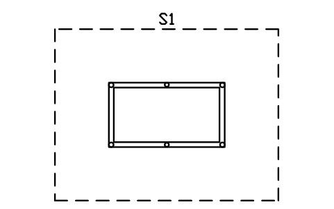 Vorschau des Symbols Billardtisch 9 ft mit Queuefreiraum, Block BAR_POOL_9FT_CLR