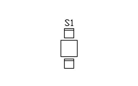 Vorschau des Symbols Pubtisch 700 x 700 mit 2 Stühlen, Block BAR_PUBTABLE_SQ