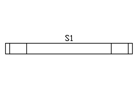 Vorschau des Symbols Shuffleboard-Tisch 6000 x 500, Block BAR_SHUFFLE_6000