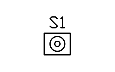Vorschau des Symbols Lautsprecher 600 x 500, Block BAR_SPEAKER_TOP