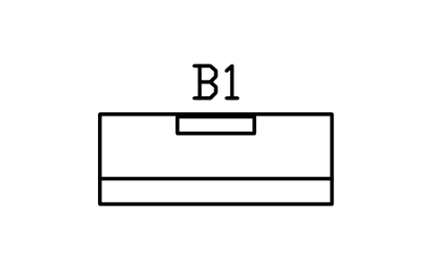 Vorschau des Symbols Außenausschank 1800 x 700, Block BAR_TERRACE_BAR