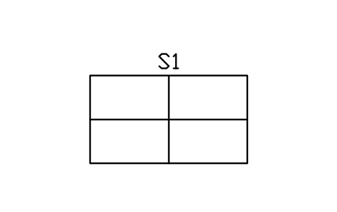 Vorschau des Symbols Tischtennisplatte 2740 x 1525, Block BAR_TT_2740