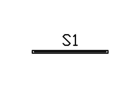 Vorschau des Symbols Wand-TV 1800, Block BAR_TV_1800