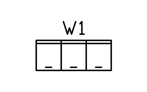 Vorschau des Symbols Unterbau-Flaschenkühler 1500 x 600, Block BAR_UBCOOL_1500
