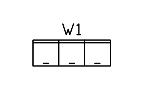 Vorschau des Symbols Unterbau-Flaschenkühler 1800 x 600, Block BAR_UBCOOL_1800