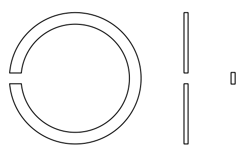 Aperçu du symbole Segment d'arrêt D 32 (0, 2, 3, 4), bloc BSR_R_0234_32
