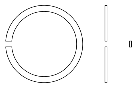 Aperçu du symbole Segment d'arrêt D 37 (0, 2, 3, 4), bloc BSR_R_0234_37