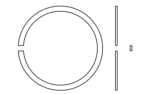 Aperçu du symbole Segment d'arrêt D 72 (0, 2, 3, 4), bloc BSR_R_0234_72