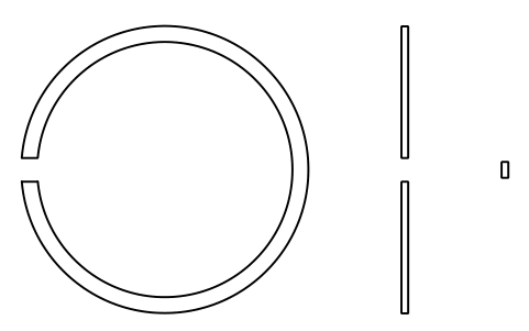 Aperçu du symbole Segment d'arrêt D 34 (18, 19), bloc BSR_R_1819_34