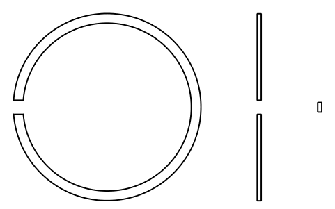 Aperçu du symbole Segment d'arrêt D 37 (18, 19), bloc BSR_R_1819_37