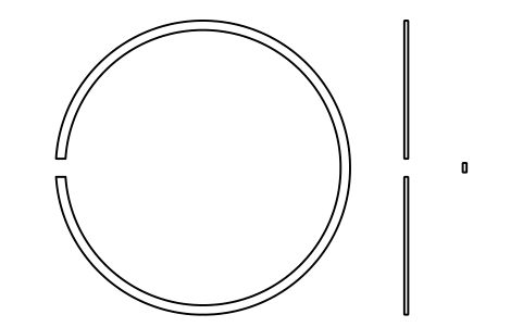 Aperçu du symbole Segment d'arrêt D 62 (18, 19), bloc BSR_R_1819_62