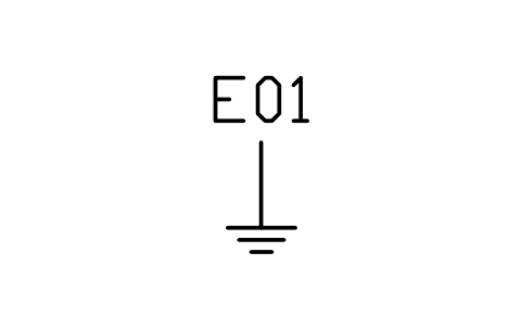 Earth rod sembolünün önizlemesi, blok BEP_EARTH_ROD