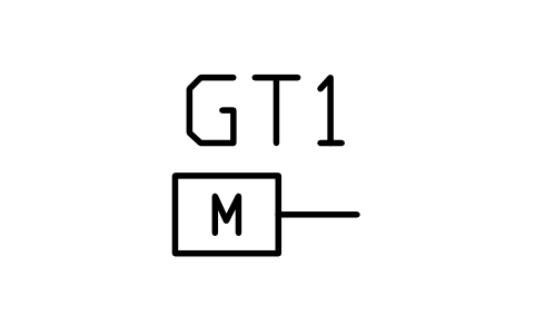 Gate operator sembolünün önizlemesi, blok BEP_GATE_MOTOR
