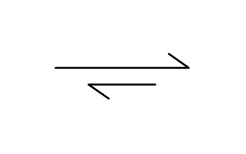Preview of the Equilibrium, right favoured symbol, block CHM_A_EQUIL_R