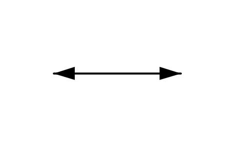 Preview of the Reversible arrow symbol, block CHM_A_REVERS