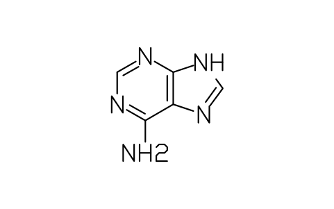 Preview of the Adenine symbol, block CHM_B_ADENINE